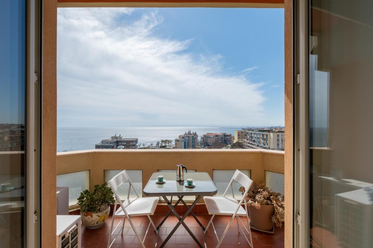 Catania Seaview Apartment With Balcony Buitenkant foto