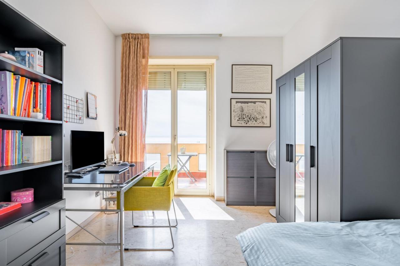 Catania Seaview Apartment With Balcony Buitenkant foto